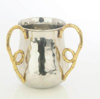 6" Wash Cup-Bamboo Design