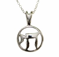 Silver Chai Necklace #MJB1458BC