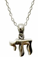 Silver Chai Necklace #MJB5061