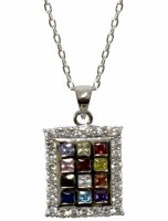 Necklace with Colored Choshen Stones