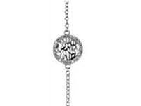 Silver Shema Bracelet With Stones #MJBB5065