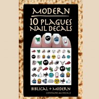 Manicure Ten Plaque Modern Nail Decals