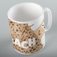 Mug Pesach Bob and Matzah 15 0z