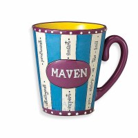 "Maven" Handpainted Ceramic Mug