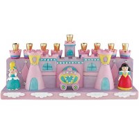Princess and Castle Design Candle Menorah by Jessica Sporn