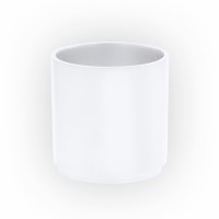 Yair Emanuel Anodized Aluminum Tea Light Single Candle Holder Modular Stackable White