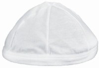Shluff Kippah White Extra Large