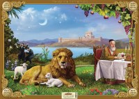 POSTER LION AND LAMB