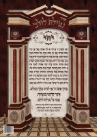 Laminated Sukkah Poster Seder Netillas Lulav