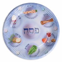 Passover Paper Plates Seder Plate Design