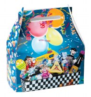 Purim Gift Box Large Size Balloon and Streamer Design