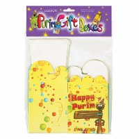 Pack of 6 Mini Purim Boxes