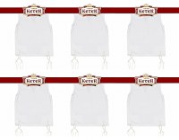 Perf-Tzit Undershirt Tzitzis Keter V-Neck Size 2 Ashkenazi Meyuchad - 6 Pack