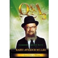 Thursday Nights Questions & Answers with Rabbi Avigdor Miller Volume 3 [Hardcover]