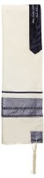 Tallis Viscose Slate Blue & Silver #RGTM104