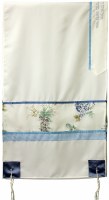 Tallis Viscose Blue Floral #RGTW78