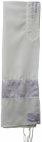 Tallis Viscose Purple & Silver #RGTW90
