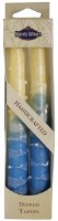 Safed Taper Candles 2 Pack 7.5" - Classic Torquoise