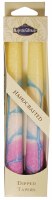 Safed Taper Candles 10" 2 Pack Harmony Series Cream