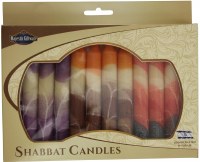 Safed Shabbat Candle Cream Mix 12 Pack