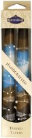Safed Taper Candles 2 Pack 7.5" - Snow Drops Olive