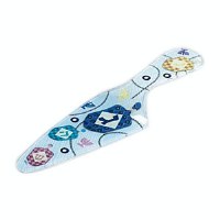 "Chanukah Scrapbook" Glass Latke Server