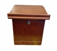 Combination Lock Shtender from Siddur Stands