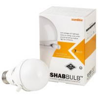 Sunlite ShabBulb, Shabbat Permissible LED Light Bulb, 7 Watt