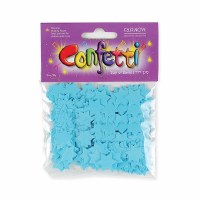 Star of David Baby Blue Coloured Confetti