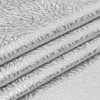Jacquard Tablecloth Silve Frost Leaf Pattern 54" x 72"