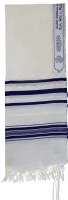 Tallit Wool #50 Blue