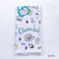"Chanukah Musings" Printed Tea Towel