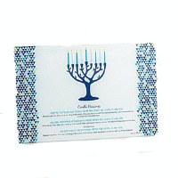 Tempered Glass Menorah Drip Tray