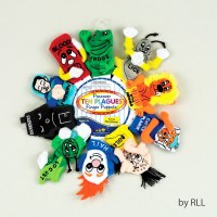 Passover "Ten Plagues" Plush Finger Puppets