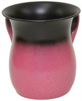 Stainless Steel Wash Cup Pink with Sparkles