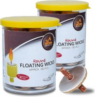 Standard Round Floating Wicks 2 Pack