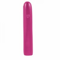 Yair Emanuel Anodized Aluminum Mezuzah Case Large 12CM Thin Curved Red