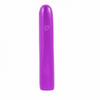 Yair Emanuel Anodized Aluminum Mezuzah Case Large 12CM Thin Curved Pink