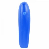 Yair Emanuel Anodized Aluminum Mezuzah Small 7CM Curved Blue