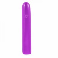 Yair Emanuel Anodized Aluminum Mezuzah Case Medium 10CM Thin Curved Pink