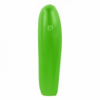 Yair Emanuel Anodized Aluminum Mezuzah Small 7CM Curved Green