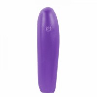 Yair Emanuel Anodized Aluminum Mezuzah Small 7CM Curved Purple