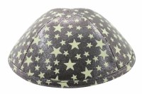 iKippah Glow in the Dark Silver Size 3