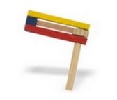 Colorful Wooden Gragger - Small