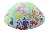 iKippah Paint The Town Aqua Size 3