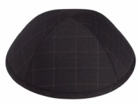 iKippah Black Checker Size 3