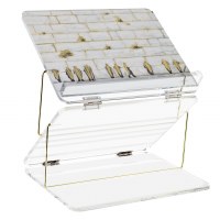 MetaLucite SMART Tabletop Shtender Foldable Painted Kosel Design Gold
