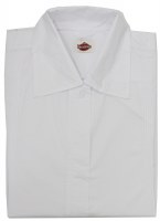 Simple Kittel with Buttons Pure White Size Small
