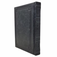 Artscroll Interlinear Tehillim Schottenstein Edition Signature Leather Collection Full Size Black Charcoal Leather