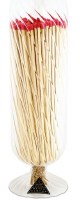 Fireplace Matches Cloche Red Helix 120 Count